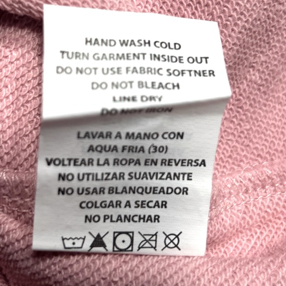 NWT Bebe cropped hoodie size large - Picture 6 of 6